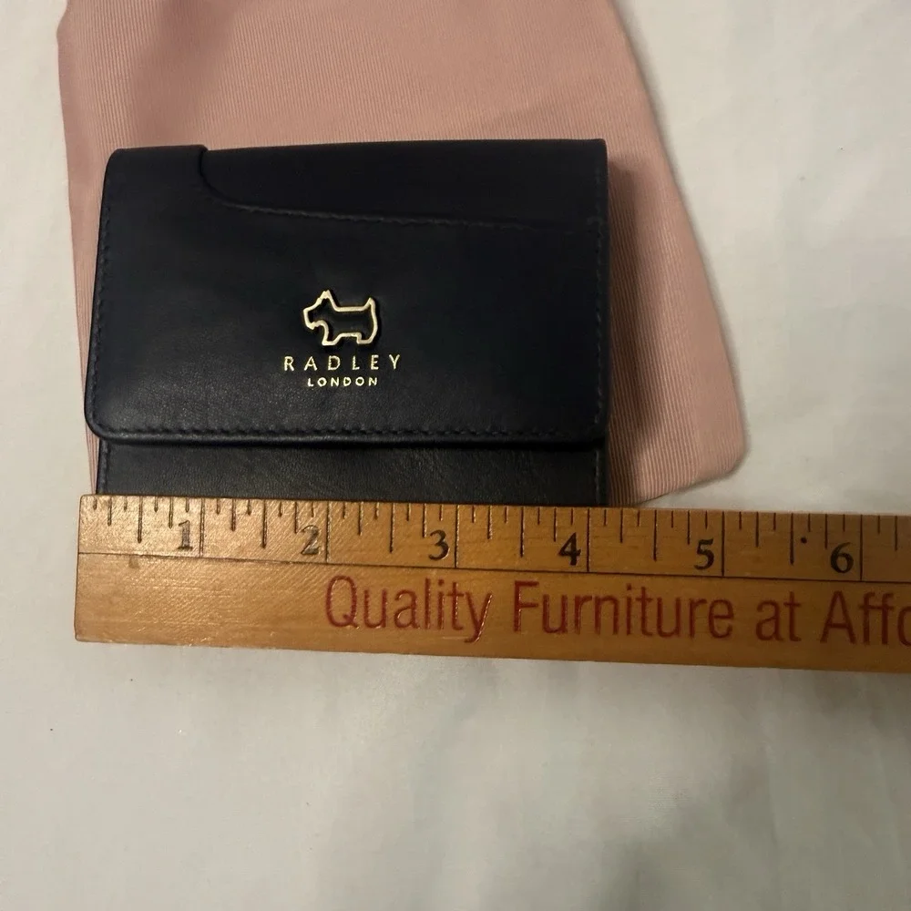 RADLEY London Heritage Dog leather bi-foldwomen's wallet + Dust bag BLACK - Picture 7 of 7